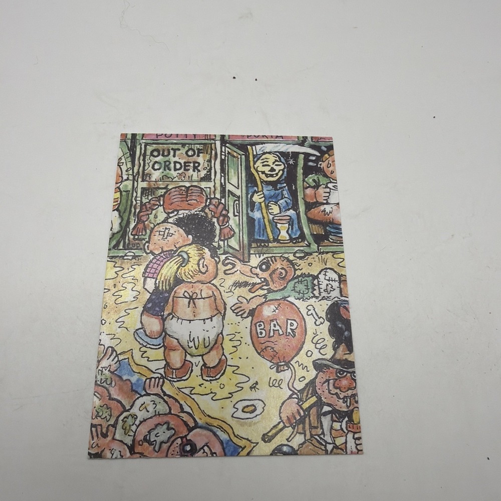 2022 Topps Garbage Pail Kids GPK Vacation ROUTE 66 Wallopped WALLY 42a 26/66